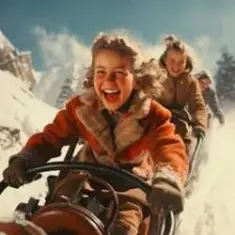 Клавдия Шульженко — На санках