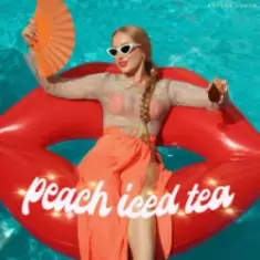 Emilee Lucia — peach iced tea